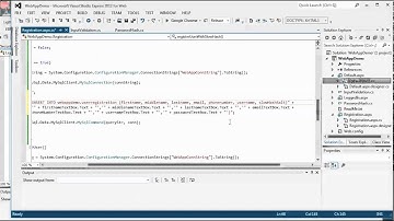 ASP.NET Web forms website Part 3 - Salting and Hashing user passwords in MySQL database