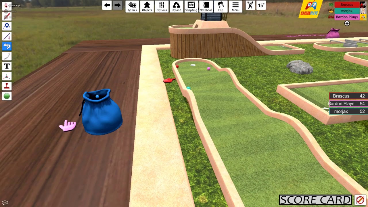 Mini Golf on Table Top Simulator ft. Bardon, Brascus EP02 - Something Saturdays