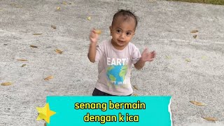 Aiman bermain dengan kak ica sangat senang#forkids #baby#yt@aimanalfattah24