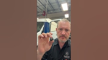 How to remove stuck CDI diesel fuel injectors from a Mercedes-Benz 642 engine in a Sprinter.