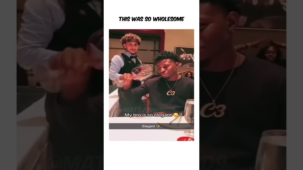 NFL MVP Patrick Mahomes Waits Tables? See the Hilarious Encounter! #PatrickMahomes #NFL