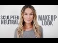 Sculpted Neutral Makeup Look | ttsandra