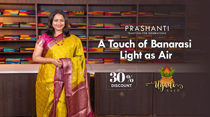 Banarasi Warm Silks @ Rs.1490/- | Ugadi Sale - Up to 30% OFF | Prashanti | 22 Mar 25