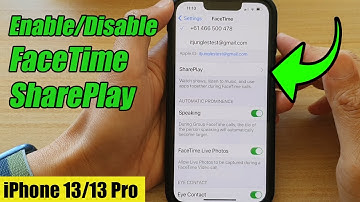 iPhone 13/13 Pro: How to Enable/Disable FaceTime SharePlay To Watch Shows/Listen To Music Together