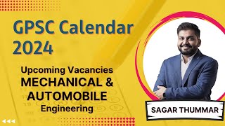 GPSC Calendar 2024 | Vacancies for Mechanical/Automobile Engineering | GPSC Mechanical Engineering screenshot 2