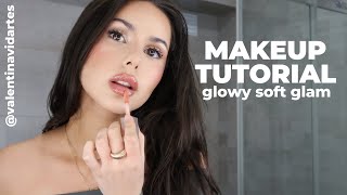 glowy soft glam makeup tutorial 🤍 valentina vidartes screenshot 4