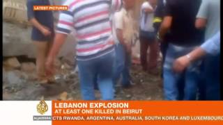 Huge bomb blast rocks central Beirut