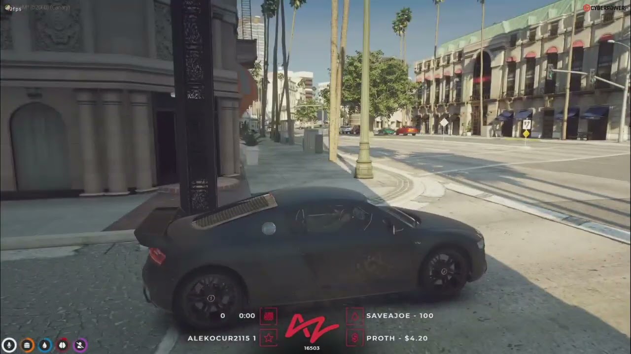 Tony DRIFTING and showing the cops why he is the DRIFT MASTER - GTA NoPixel