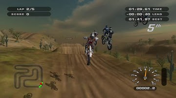 MX Unleashed - Finish Crash