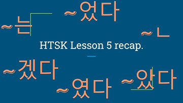 HowtoStudyKorean Lesson 5 Recap: Korean Conjugation Explained