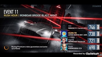 NFS NO LIMITS | UNDER COVER | ASTON MARTIN DB11 AMR | Day 7 - ESCAPE | Event 11 - Rush Hour