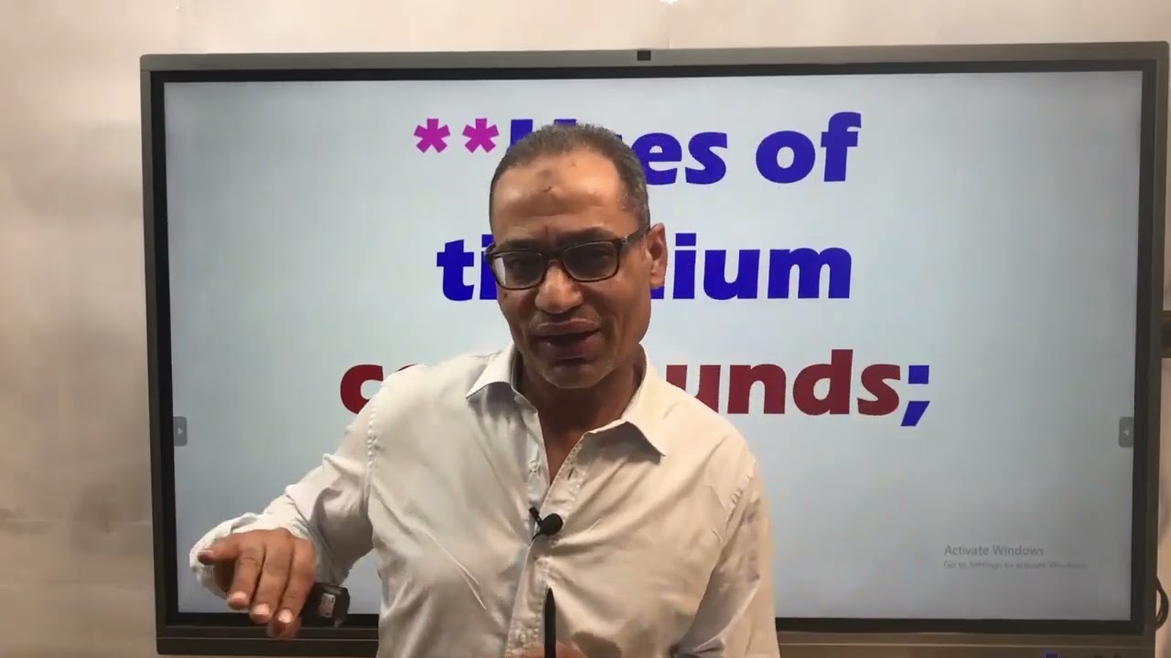 Economic importance of transition elements