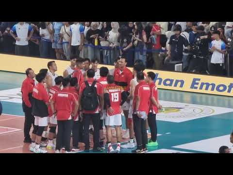 AFTERMATCH INDONESIA VS FILIPNA VOLLEYBALL