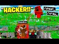 Minecraft Manhunt but I'm trolling with X-RAY..