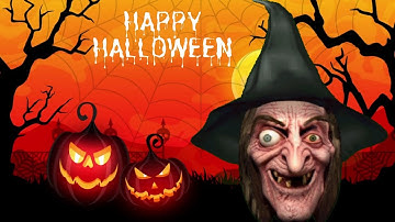 Beware! Spooky Halloween ambience scary music 4K video