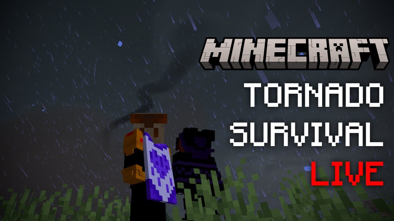 🔴 PÁTEČNÍ MINECRAFT TORNADO SURVIVAL - LIVE | ProtoManly's Weather