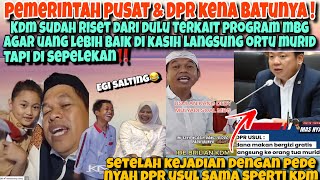 Download Lagu PEMERINTAH PUSAT \u0026 DPR KENA BATUNYAH-AKIBAT TERLALU SEPELEKAN RISET KDM YG USULKAN PROGRAM MBG DULU MP3 Download Lagu PEMERINTAH PUSAT \u0026 DPR KENA BATUNYAH-AKIBAT TERLALU SEPELEKAN RISET KDM YG USULKAN PROGRAM MBG DULU MP3