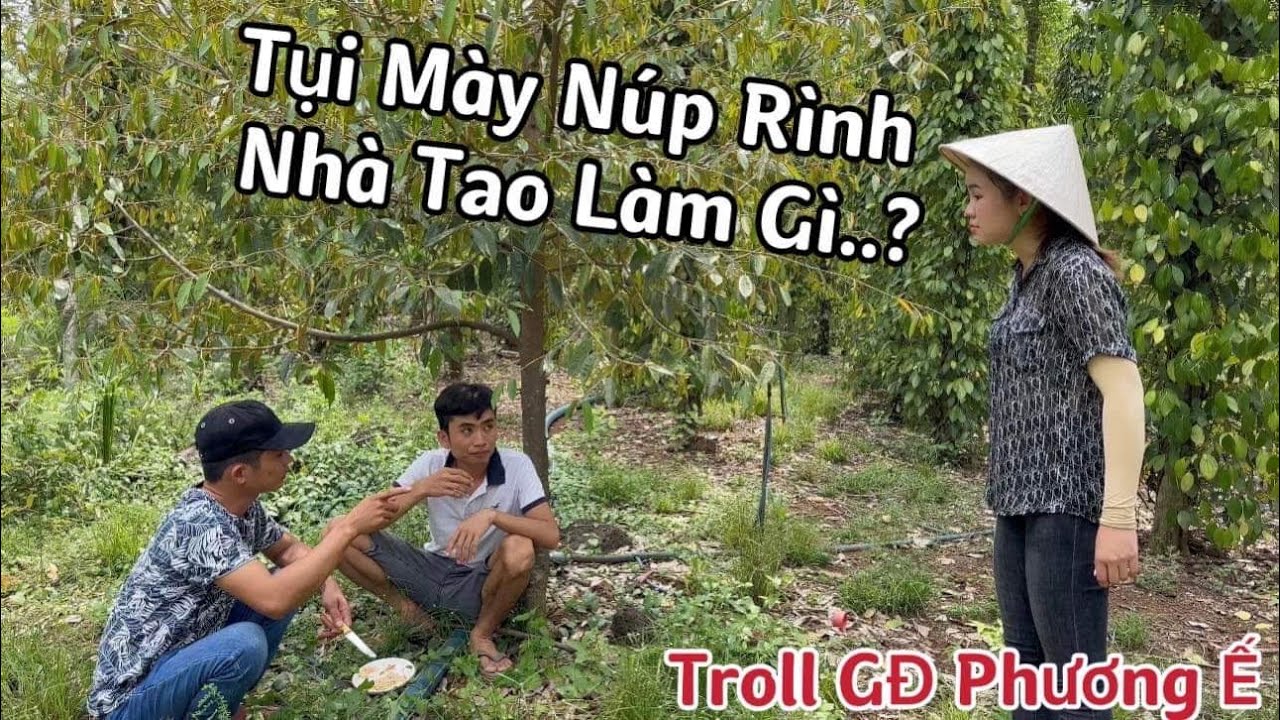 Cậu Cháu Thuận Gòm núp lùm rình rập nhà Phương Ế chỉ để ăn thứ này…?và Cái kết