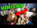 I FOUND A SECRET STASH OF MONEY HIDDEN IN A STUFFED ANIMAL! Found Real Treasure in Abandoned House!