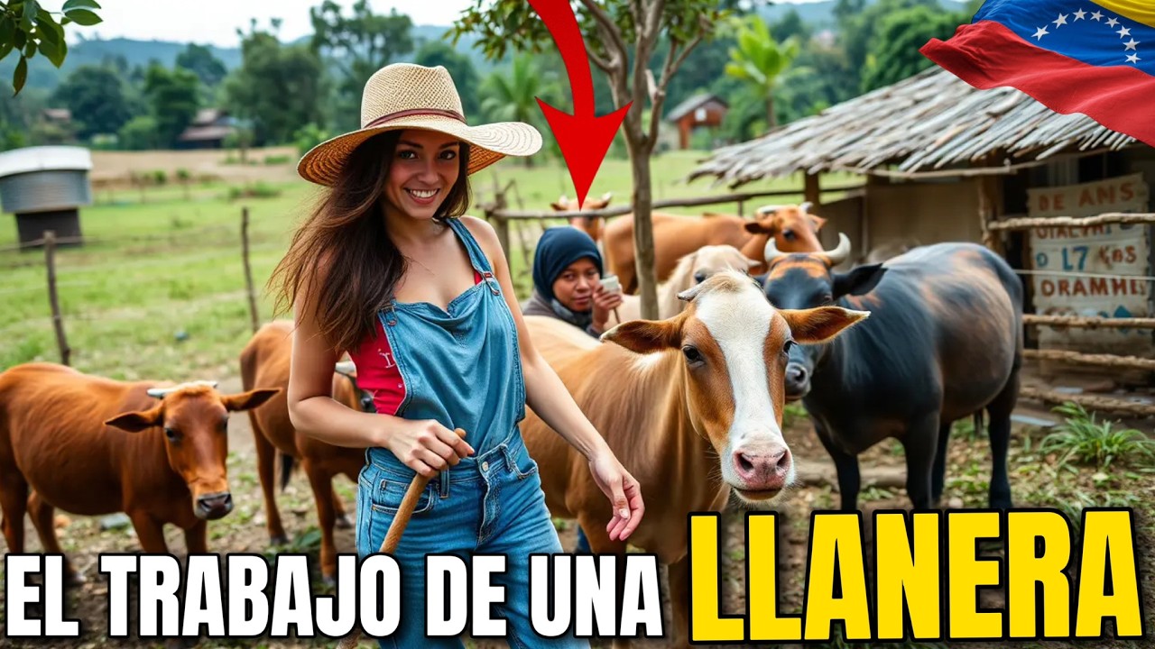 ASÍ Es La VIDA De Las LLANERAS: HEROINAS De Los LLANOS De VENEZUELA