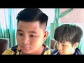 CẮT TÓC NAM, ĐƠN GIẢN,  BÌNH DÂN (Tóc Bung) Làm Thế Nào | Men’s Haircut ,Fade Class, Stylehair