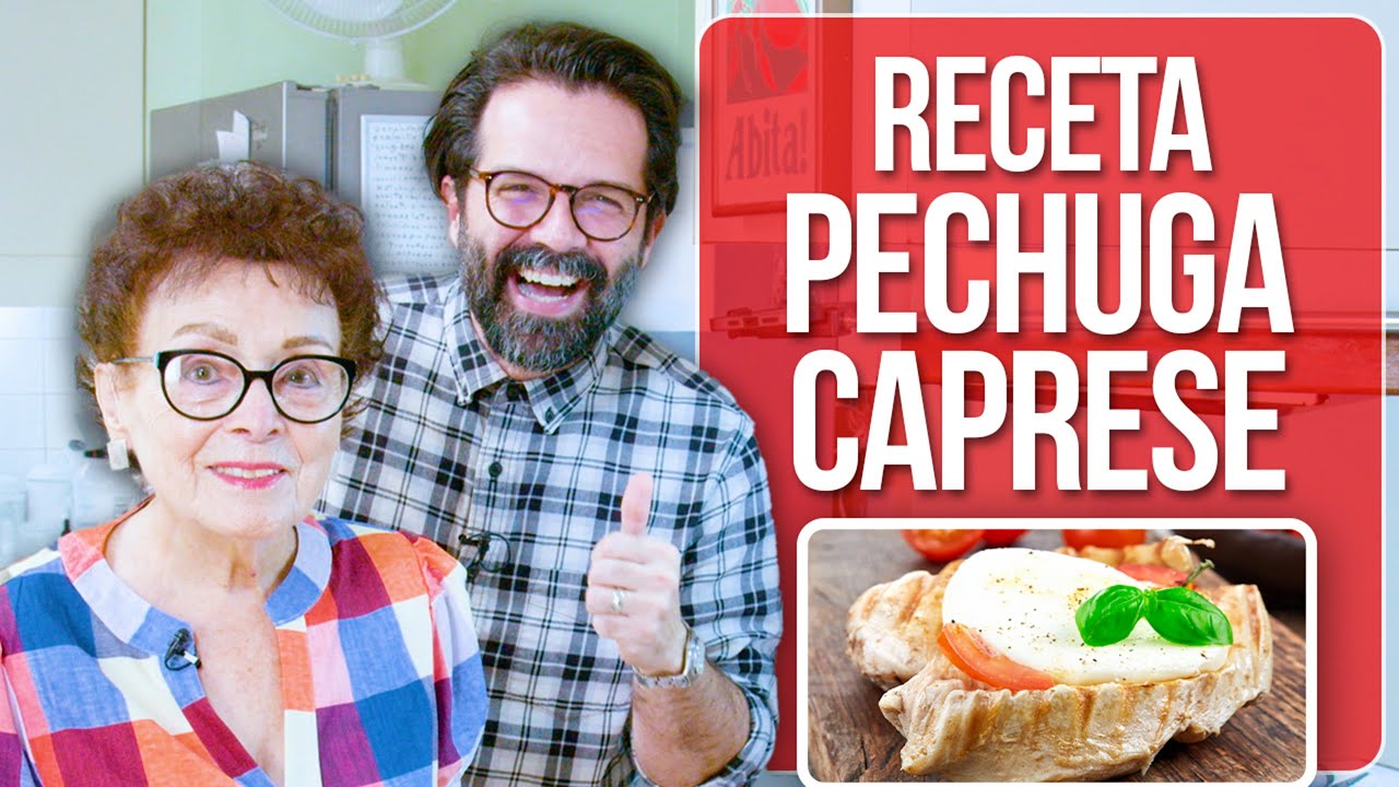Receta Pechuga Caprese con Doña Irma
