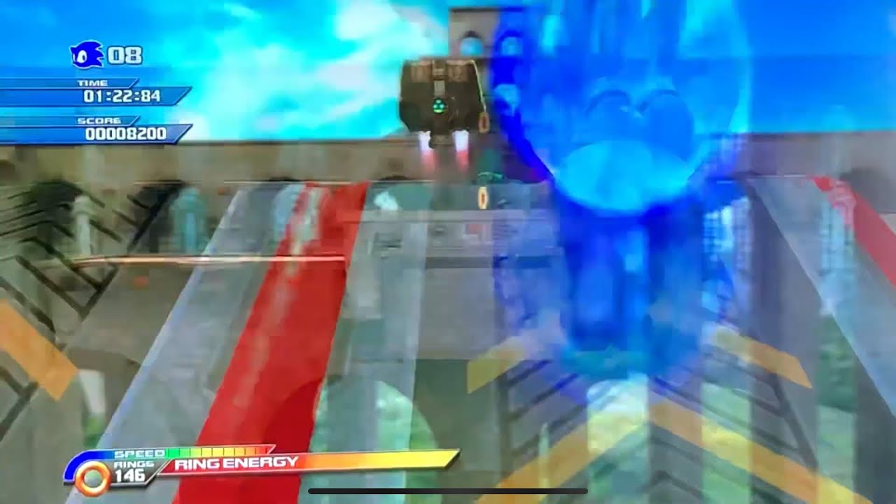 Sonic Unleashed Rooftop Run Act 1 Day Speedrun (