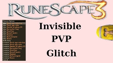 RS3 | Turn Invisible GLITCH | 2014