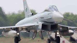 Luftwaffe Eurofighter EF2000 take off EPKS