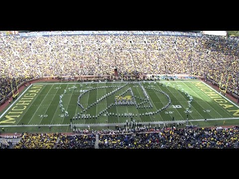 Spartan Marching Band: Marvel Halftime | MSU vs Michigan : 10.17.2015