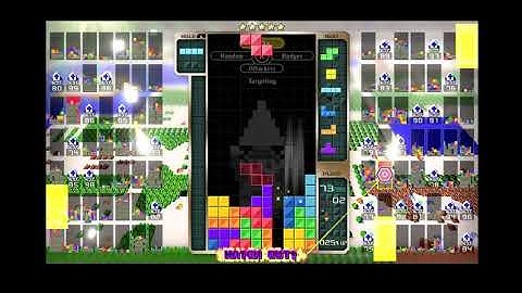 Highlight: Nintendo Switch - Tetris 99 Invictus Axel Foley ALL CLEAR!