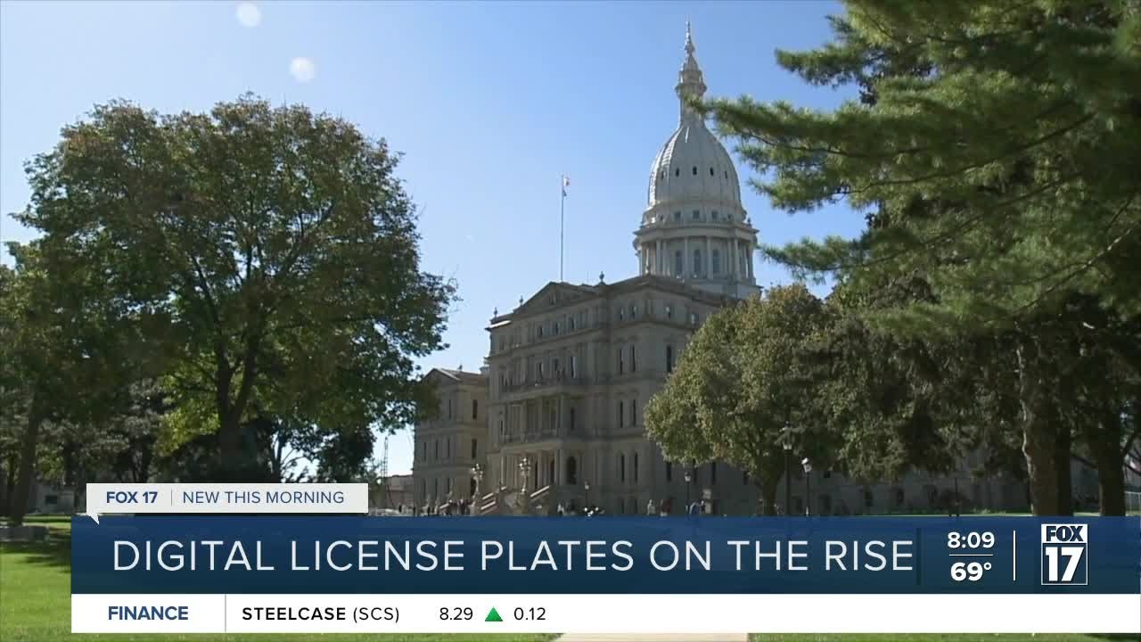 Digital License Plates in Michigan