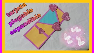 tarjeta plegable expandible para día de San Valentín 💓 by Miss Mony 87 views 3 months ago 7 minutes, 48 seconds