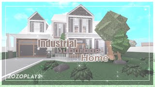 ROBLOX | Bloxburg: Industrial Suburban Home | Speedbuild