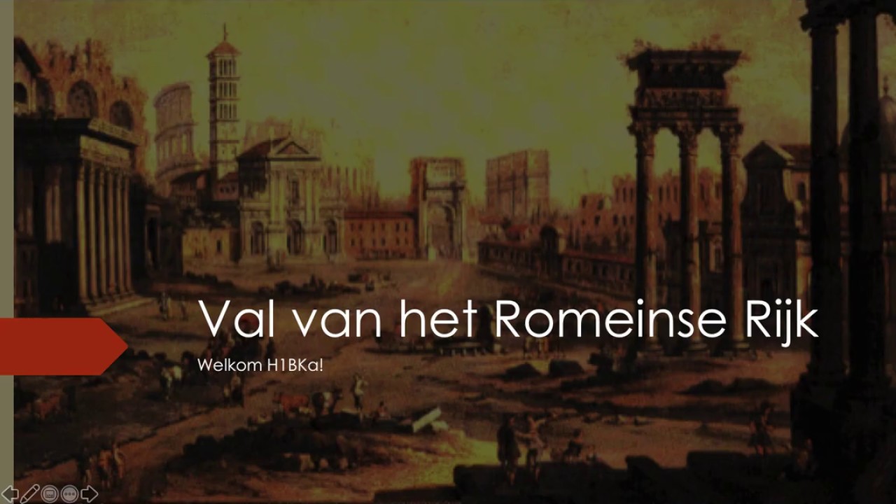 Presentatie geschiedenis §3.0: De val van het Romeinse Rijk - YouTube