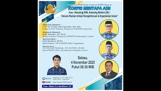 Amazing ASN, Amazing Nation “Inovasi Hunian untuk Kesejahteraan dan Kepedulian Sosial