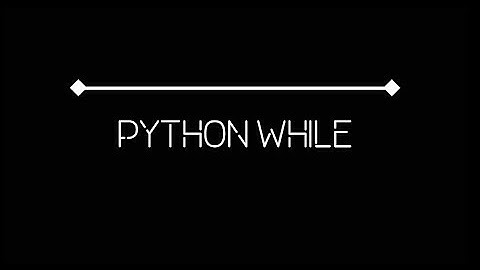 Python 3 While Loops