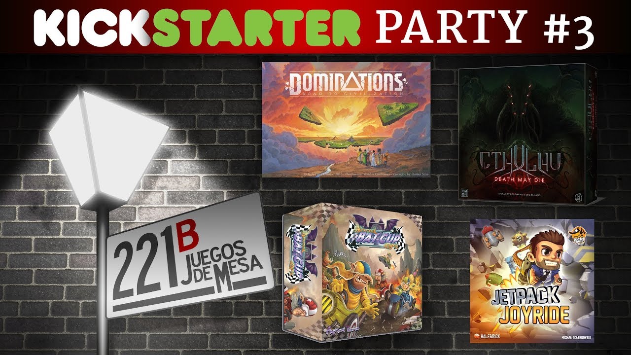 Kickstarter Party 3 Revisando juegos de mesa YouTube