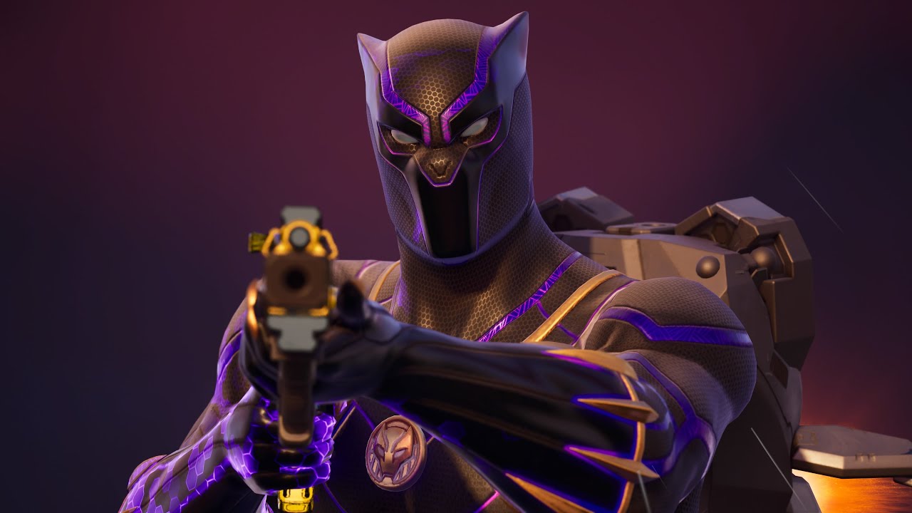 Pinther Zero Black Panther Zero Build Solo Wins Gameplay - Fortnite C5S4 - YouTube
