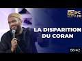 Disparition du coran