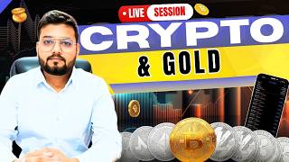 LIVE Crypto & Gold Analysis | XAUUSD &ACC BTC LIVE Trade | InvestSign #crypto