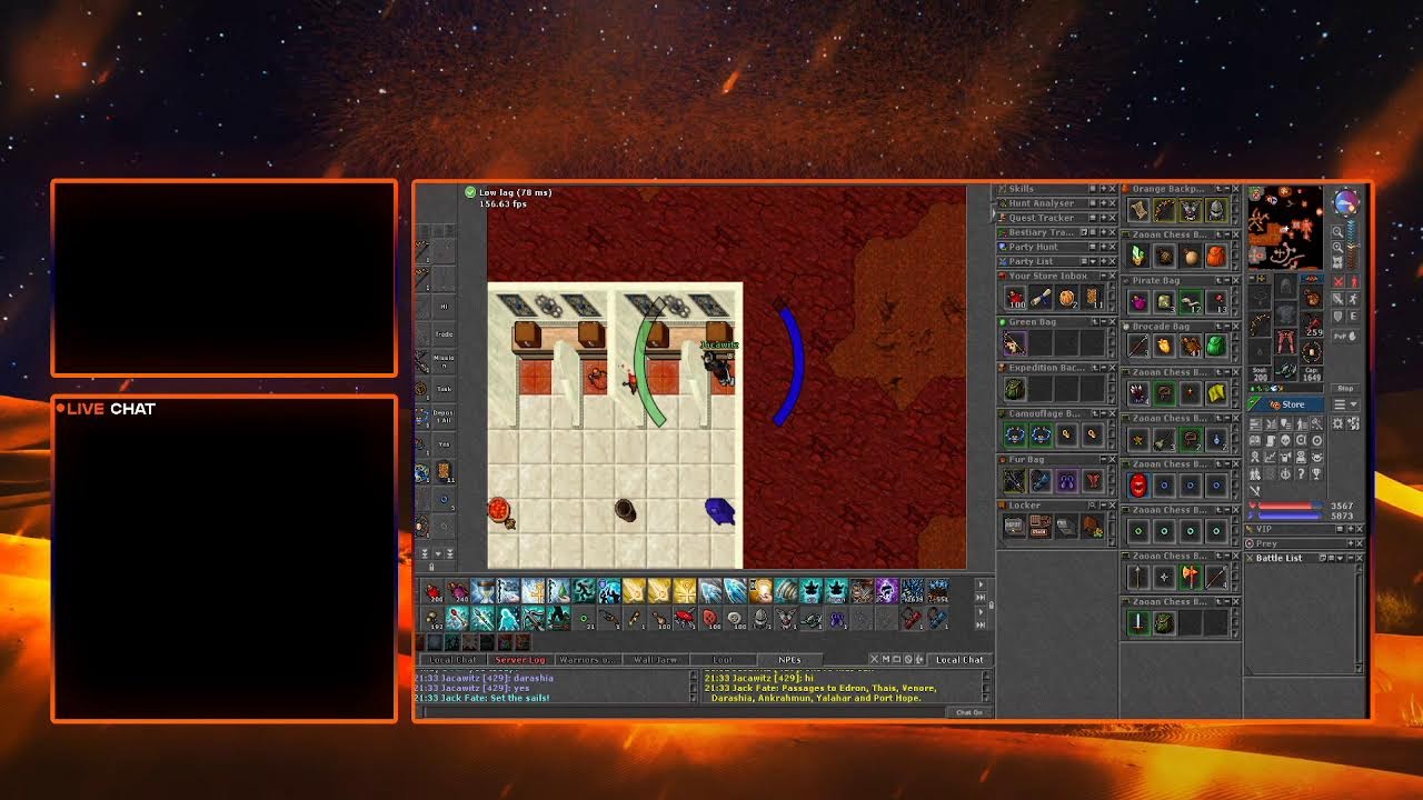 Royal Paladin: Lion Sanctum - Bestiary ( Werelions 40% Exp Prey )Werelioness and White Lions