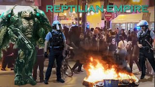 Rioting Against the Reptilian Empire