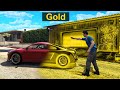 Gta 5 but everything you touch turns gold impossible