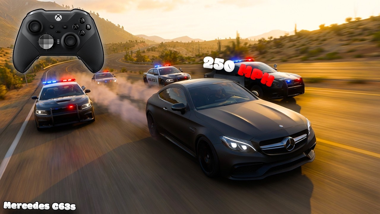 Mercedes-AMG C63 (1200 л.с.) | Forza Horizon 5 | Геймплей с контроллера 2026 года!