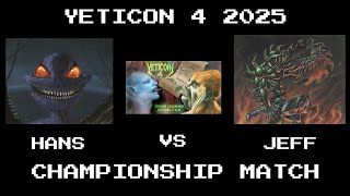 YETICON 4 | CHAMPIONSHIP MATCH: Hans vs. Jeff @active_ate9183