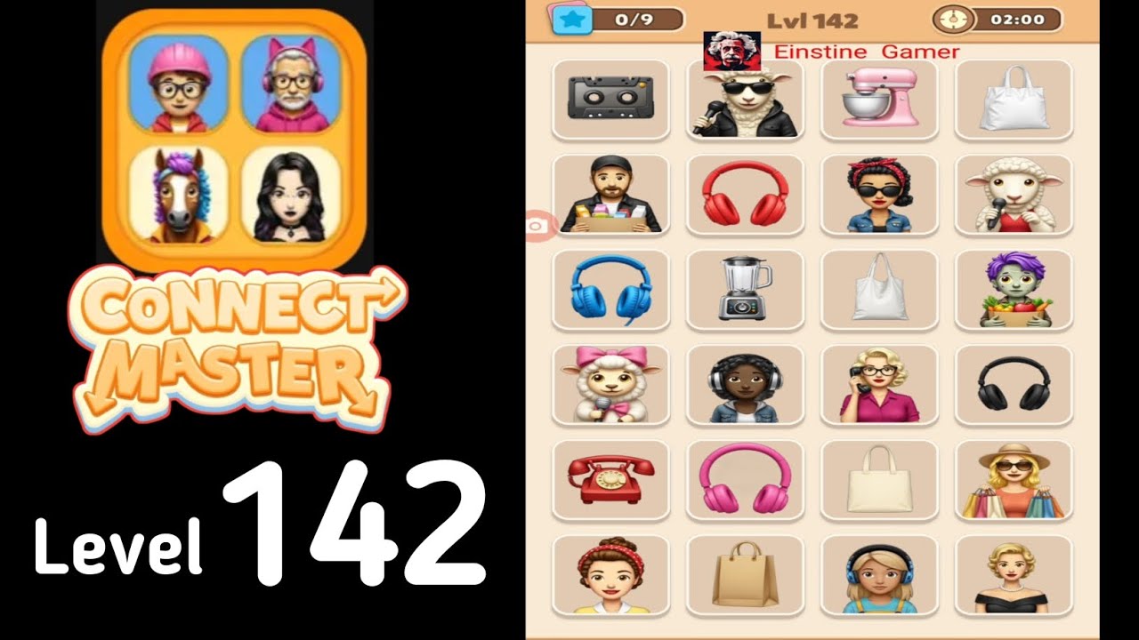 Connect Master Match Puzzle level 142 Guide Walkthrough Solution - YouTube