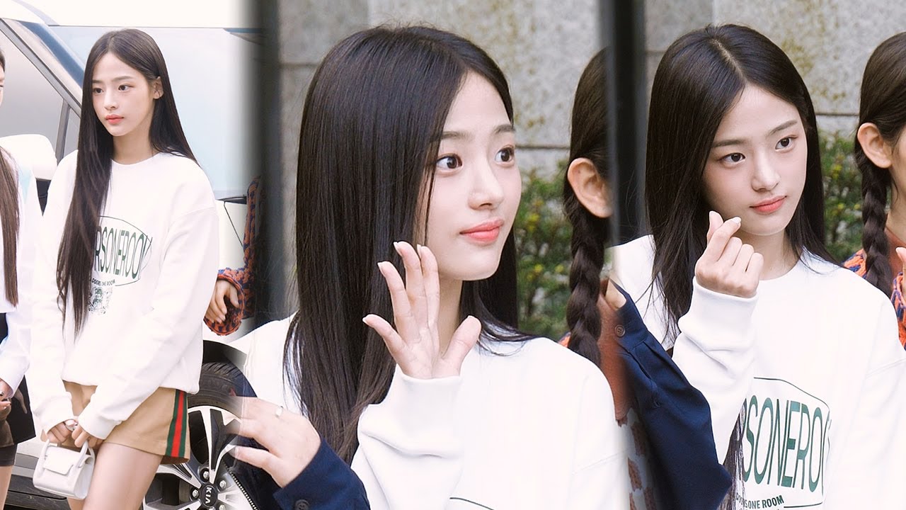 뉴진스 민지 직캠 (NewJeans MINJI)｜뮤직뱅크 출근길｜220812｜Spinel