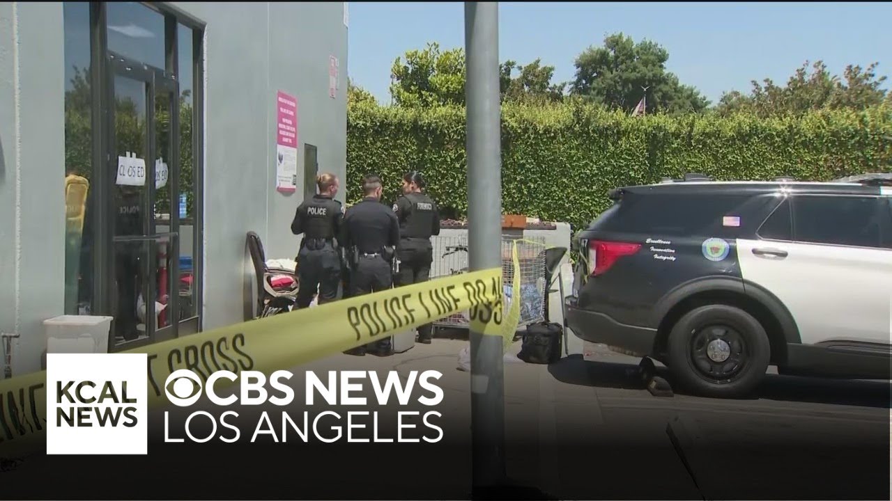 Body found outside Pasadena Goodwill location - YouTube