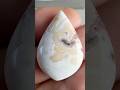 Arizona Gila Bend Banded Tube Agate Slab to Polished Cabochon 05 22 26 #agate #tube #cabochon